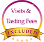 wine tasting fees