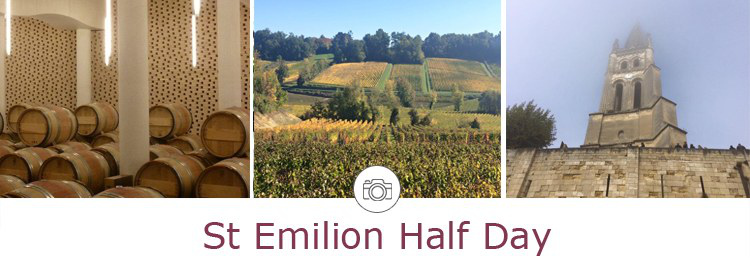 Saint Emilion half day wine tour